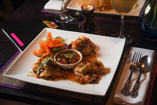 Book a table for an enjoyable meal at Siam Thai